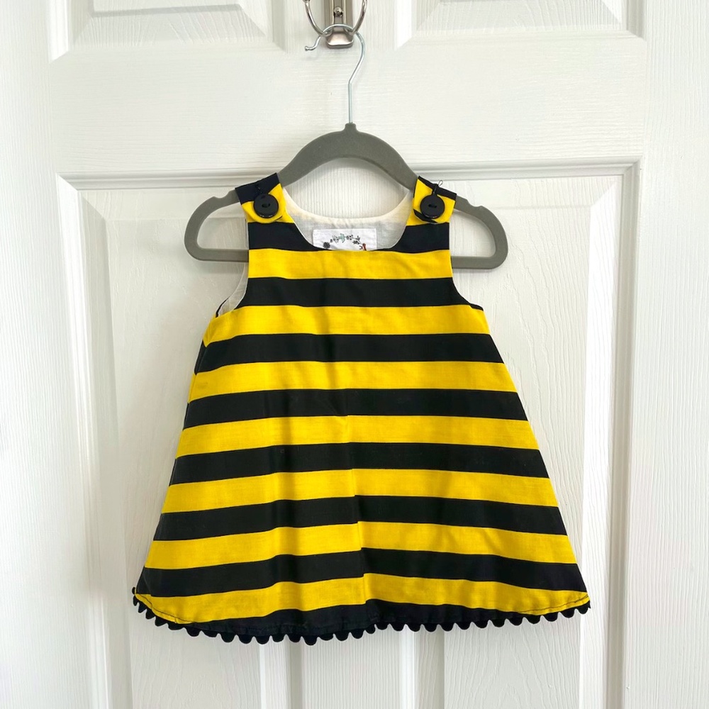 Bumblebee dress 12 months